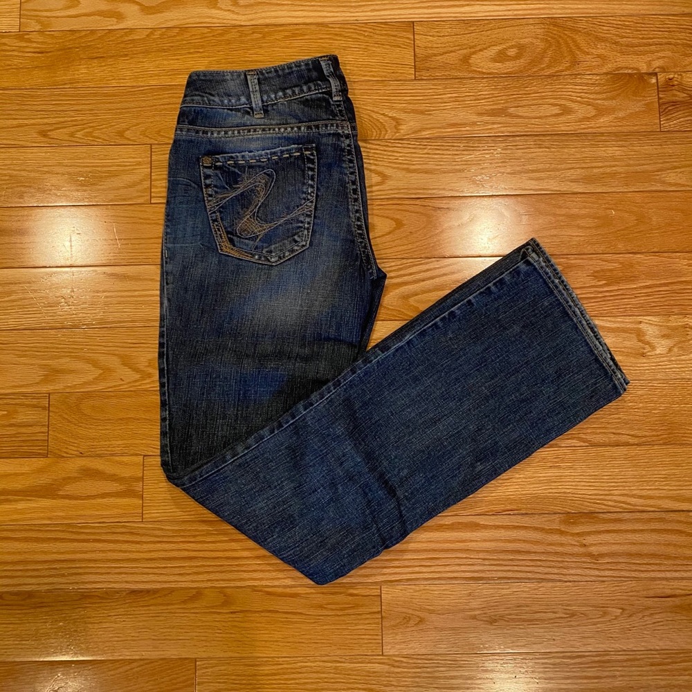 Silver jeans
